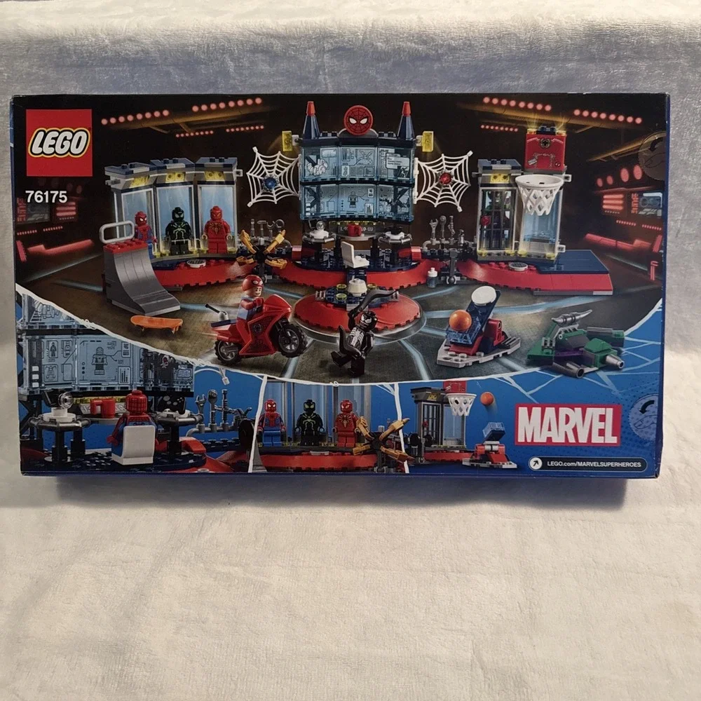 76175 ATTACK ON THE SPIDER LAIR lego NEW legos set man VENOM iron ultimate armor